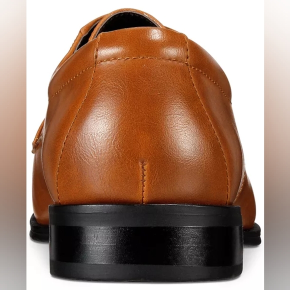 Alfani Men's Tan Leather Oxfords